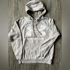 Cream under armor sweatshirt